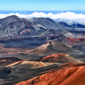 lava crater in hawaii
